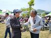 국민기자뉴스 박재완 기자, 고흥 우주축제장에서 고흥군수와 축제위원장과 만남