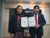 세계아트페어 최중환 상임대표, 행복학연구소 연구원 된다